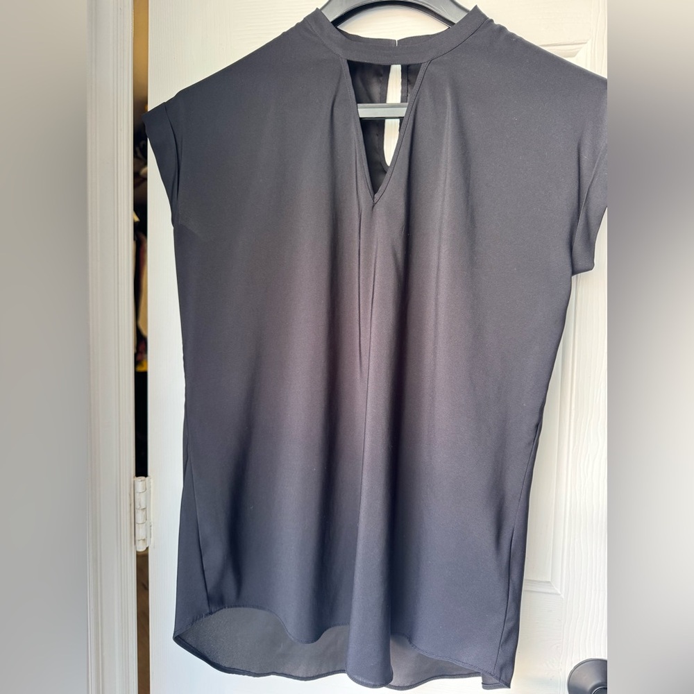 Express Black V-Neck Garment